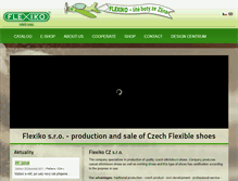 Tablet Screenshot of flexiko.cz